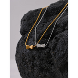 Geometric Personalized Necklace for Women Stylish Rust Proof Metal Neck Jewelry