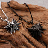 Vintage Punk Wolf Head Pendant Necklace Men Boys Hip Hop Biker Jewelry
