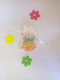 Beige Organza Bag Drawstring Jewelry Tea Gift Candy Pouch Yarn 30pcs