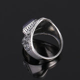 Nasia S925 Silver Sandstone Gemstone Rings for Women