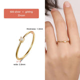 Opal Rings 925 Sterling Silver Vintage Thin Women Engagement Ring Wedding Band