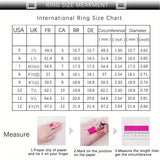 S925 Silver Square Epoxy Adjustable Ring Unisex Gift