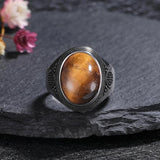 Sterling Silver Oval Rhodochrosite Labradorite Ring Women Wedding Engagement