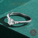 925 Sterling Silver CZ Stackable Rings for Women
