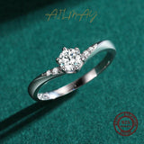 925 Sterling Silver CZ Stackable Rings for Women