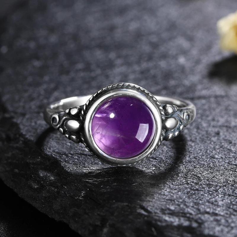 Sterling Silver Moonstone Labradorite Rhodochrosite Ring