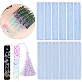 Zodiac Bookmark Epoxy Resin Silicone Molds Casting Pendant Tassel DIY Craft