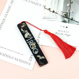Zodiac Bookmark Epoxy Resin Silicone Molds Casting Pendant Tassel DIY Craft
