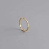 925 Silver Round Zircon Finger Ring for Women Men Couple