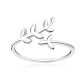 TrustDavis 925 Silver Branch Ring Size 5 6 7 Gift For Girls Teen Lady DS555