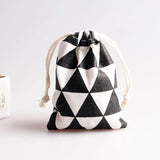 10pcs Small Cotton Bags 9x12cm Drawstring Gift Bag Pouches Wedding Party Favor
