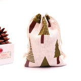 10pcs Small Cotton Bags 9x12cm Drawstring Gift Bag Pouches Wedding Party Favor