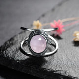 Sterling Silver Labradorite Moonstone Amethyst Lapis Ring