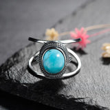 Sterling Silver Labradorite Moonstone Amethyst Lapis Ring