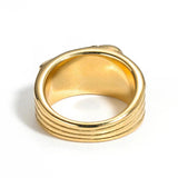 18K Plated Stainless Steel Sword Ring Size 7-13
