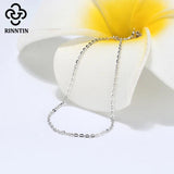 925 Silver Cable Link Chain Necklace for Women 45/50/55cm