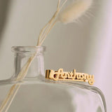 Personalized Stainless Steel Name Tie Clips
