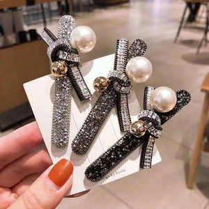 Crystal Pearl hair pins for party hair decoration