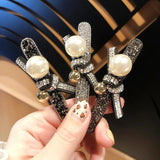 Crystal Pearl hair pins for party hair decoration
