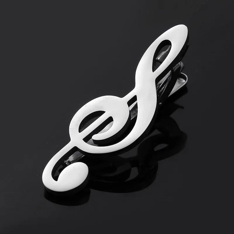 Men's Senior Titanium Steel Personalized Tie Clip