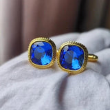 Men's Zircon Cufflinks Business Wedding Accessories