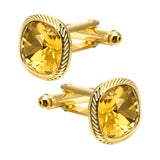 Men's Zircon Cufflinks Business Wedding Accessories