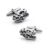 Skull Cuff Links Brass Skeleton Cufflinks Men Gift