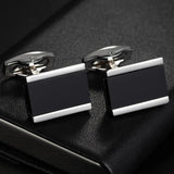 Copper Rectangle Cufflinks Men's Wedding Groomsmen Gift