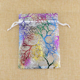 Colorful Organza Bag Drawstring Jewelry Packaging Bags 20pcs