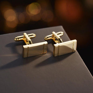Hot Square Cufflink Golden Cufflink High Men's French Shirt Men News