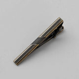 Bronze Crystal Inlaid Vintage Tie Clip for Men's Business