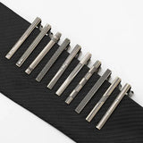 Bronze Crystal Inlaid Vintage Tie Clip for Men's Business