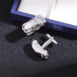 Copper Car Cufflinks Men's Fashion Accessory Gift