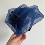Veil Top Hat Retro hairband Wedding Hair Accessories Bride Headpiece