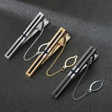 Crystal Inlaid Tie Clip for Men Women