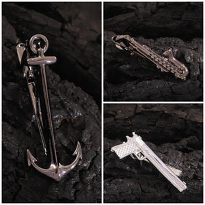 Men's Copper Tie Clip for Creative Styling