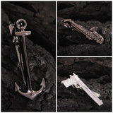 Men's Copper Tie Clip for Creative Styling