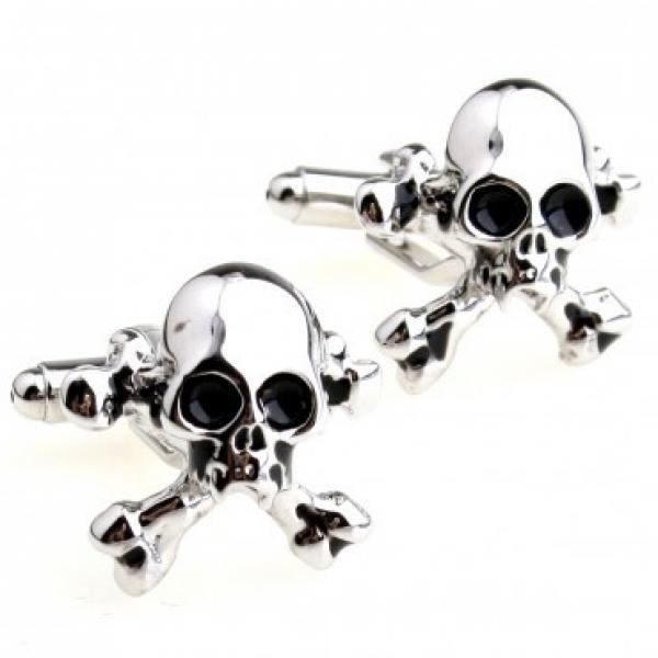 Skull Cufflink Set - 2 Pairs Deal