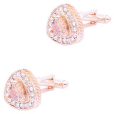 Stone Cufflinks 27 Design Men Cuff Links Crown Shell Globe Opal Red Pink Purple