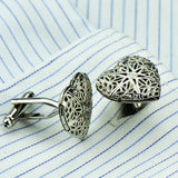Love Book Cross Crystal Cufflink for Men