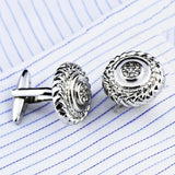 Love Book Cross Crystal Cufflink for Men