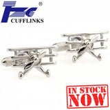 Helicopter Cufflink Cuff Link 2 Pairs Set