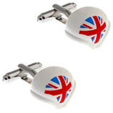 Men Cufflinks 18 Designs Paper Boat Poland Flag Music Staff Bow Snake