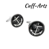 Anchor Cufflinks for Men by Cuffarts
