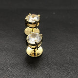 High-end Enamel Crystal Cufflinks for Men