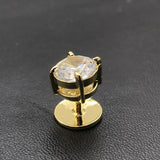 High-end Enamel Crystal Cufflinks for Men