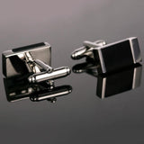 Bonito Gemelos Men Jewelry Cuff links Top Button Stone AAA Cufflink