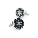 Men's Star Movie Brass Cufflinks Vintage Style