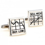 Masonic Gears Clock Tai Chi Cufflink Cuff Link 1 Pair