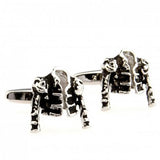 Masonic Gears Clock Tai Chi Cufflink Cuff Link 1 Pair